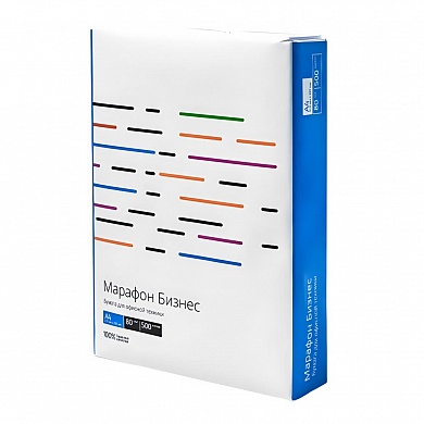 Бумага для офисной техники  Марафон Бизнес 80г/м2, 500 лстов 500 листов