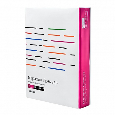 Бумага для офисной техники Марафон Премьер 80г/м2, 500 листов