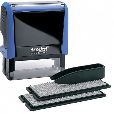 Самонаборный штамп трехстрочный 4911DB