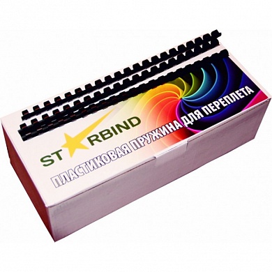 Пружины для переплета STARBIND 14 мм, пластик