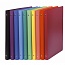 Папка на 2 кольца А4  пластик в ассортименте