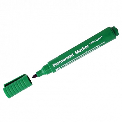 Маркер перманентный 2 мм OfficeSpase в ассортименте