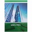 Канцелярская книга А4 твердая, линейка, 96 листов OfficeSpase офсетный блок