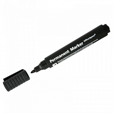 Маркер перманентный 2 мм OfficeSpase в ассортименте