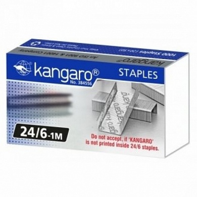 Скобы Kangaro 24/6 1000 шт